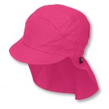 Vasarinė kepurė vaikams su kaklo apsauga One colour Ryški rožinė 745 1