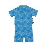 Vientisas vaikiškas maudymosi kostiumėlis Dino Ryški mėlyna 379 3