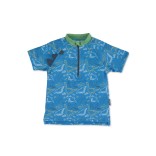 Maudymosi marškinėliai berniukams, trumpomis rankovėmis Dino Ryški mėlyna 379 1