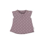 Marškinėliai ir šortukai  mergaitėms Kriauklytės , muslino medžiagos Švelniai violetinė 600 2