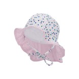 Vaikiška kepurė su kaklo apsauga  Širdelės Skaisti balta 500 1