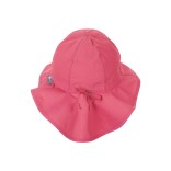 Vienspalvė vaikiška kepurė su kaklo apsauga Prigesinta rožinė 835 3