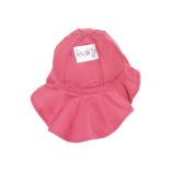 Vienspalvė vaikiška kepurė su kaklo apsauga Prigesinta rožinė 835 4
