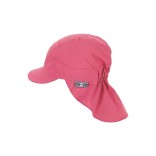 Vasarinė kepurė vaikams su kaklo apsauga One colour Prigesinta rožinė 835 2