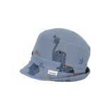  	Vasarinė kepurė vaikams - panama, muslino medžiaga "Dino" 1