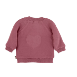 Vaikiškas megztinis su sagutėmis, rožinis Tamsiai rausva 737 3