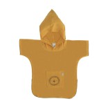 Pončas - marškinėliai  vaikams, muslino medžiagos LIO Garstyčių geltona 975 1