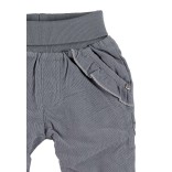 Kelnės mergaitėms Pilkos velvetinės 68-92cm., augančios su vaiku Agato pilka 566 4