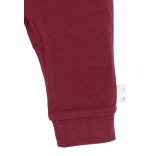 Kelnės vaikams Trikotažinės 68-86cm., pailgintu liemeniu Raudona 885 4