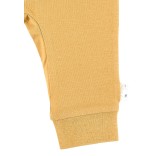 Kelnės vaikams Geltonos trikotažinės 68-86cm., pailgintu liemeniu Geltona 115 4