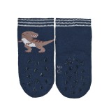 Frotinės ropojimo kojinės vaikams T-REX, 2 poros (18-22 dydžiai) Sidabrinė pilka 545 3