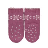 Frotinės ropojimo kojinės vaikams Meškutė, 2 poros (18-22 dydžiai) Švelniai violetinė 600 3