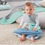 Funkcinis miegmai&scaron;is Emmi boy, 70 cm., 3,5 TOG Mėlyna 5