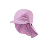 Vasarinė kepurė vaikams su kaklo apsauga One colour 767 Rausva 1