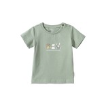 Trikotažiniai marškinėliai vaikams Draugai 62-86cm., trumpomis rankovėmis Žalia 270 1