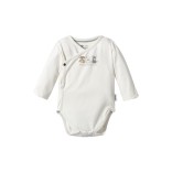 Smėlinukas - siaustinukas ilgomis rankovėmis Draugai 44-68cm. Balta 908 1