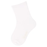 Plonos bambuko pluo&scaron;to kojinės vaikams, 3 poros (18-34 dydžiai) Skaisti balta 500 3