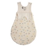 Miegmai&scaron;is kūdikiui Edda 62/68 cm., vasarinis, muslino medž.., 0,5 TOG Balta 908 3