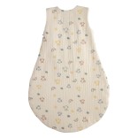 Miegmai&scaron;is kūdikiui Edda 62/68 cm., vasarinis, muslino medž.., 0,5 TOG Balta 908 2