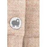 Dvigubos merino vilnos pir&scaron;tinės kūdikiams Pilka 542 6