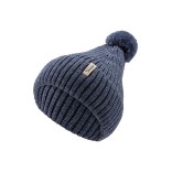 Vaiki&scaron;ka megzta kepurė Bumbulas, vienguba, žieminė Dangi&scaron;kai žydra 365 3