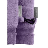 Viengubos pirštuotos mikroflysinės pirštinės vaikams Violetinė 601 3