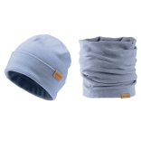 Kepurė vaikams Vienspalvė Beanie, vienguba, rudeniui/pavasariui Žydra 399 6