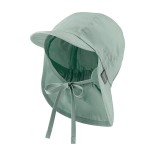Vasarinė kepurė vaikams su mini kaklo apsauga ir rai&scaron;teliais One color &Scaron;velni mėta 200 1