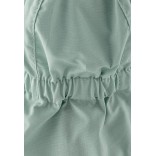 Vasarinė kepurė vaikams su mini kaklo apsauga ir rai&scaron;teliais One color &Scaron;velni mėta 200 3
