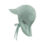 Vasarinė kepurė vaikams su mini kaklo apsauga ir rai&scaron;teliais One color &Scaron;velni mėta 200 5