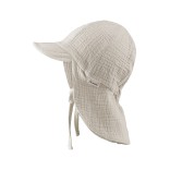 Vienspalvė vaiki&scaron;ka kepurė su kaklo apsauga nuo saulės Pilk&scaron;va 518 5