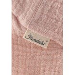 Vienspalvė vaiki&scaron;ka kepurė su kaklo apsauga nuo saulės Rožinė pudra 738 4