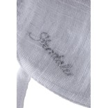 Vasarinė vaiki&scaron;ka kepurėlė &bdquo;Tekstūra&ldquo; su rai&scaron;teliais ir apsauga nuo saulės Skaisti balta 500 4