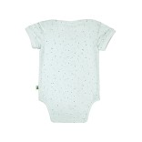 Smėlinukas trumpomis rankovėmis Dino 56-86 cm. Pastelinė turkio melsva 400 2