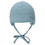 Vaiki&scaron;ka beanie kepurėlė su rai&scaron;teliais &Scaron;viesiai pilka 513 3