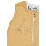 Vaiki&scaron;kas muslino miegmai&scaron;is su kojytėm Safari, 68/74cm., 1 TOG Ry&scaron;ki geltona 112 5