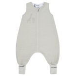 Vaiki&scaron;kas muslino miegmai&scaron;is su kojytėm Safari, 68/74cm., 1 TOG Pastelinė žalia 238 1