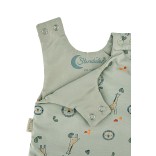 Miegmai&scaron;is kūdikiui Safari 62/68 cm., 1,5 TOG Kreminė žalia 502 4