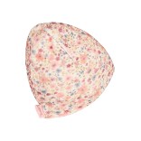 Vaikiška beanie kepurė Veliūrinės gėlytės Švelniai rausva 707 3