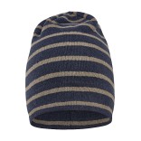 Vienguba beanie kepurė vaikams Dryžiai Tamsiai mėlyna 300 2