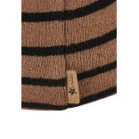 Vienguba beanie kepurė vaikams Dryžiai Kaštoninė 940 4