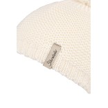 Megzta beanie kepurė kūdikiams Vienspalvė Balta 908 4