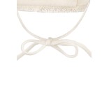 Megzta beanie kepurė kūdikiams Vienspalvė Balta 908 5