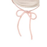 Megzta kepurė kūdikiams Gėlytė Baby pink 731 5