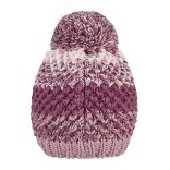 Megzta žieminė kepurė vaikams Pompom Bordo 797 2