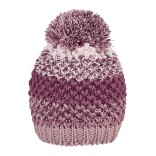 Megzta žieminė kepurė vaikams Pompom Bordo 797 3