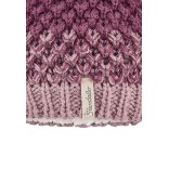 Megzta žieminė kepurė vaikams Pompom Bordo 797 5