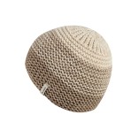 Megzta beanie kepurė vaikams Spalvota Švelni kreminė 935 5