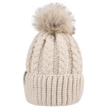 Megzta vaikiška beanie kepurė su bumbulu Capucino 921 2