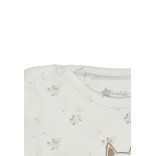 Smėlinukas trumpomis rankovėmis Lilly 50-86 cm. Balta 908 5